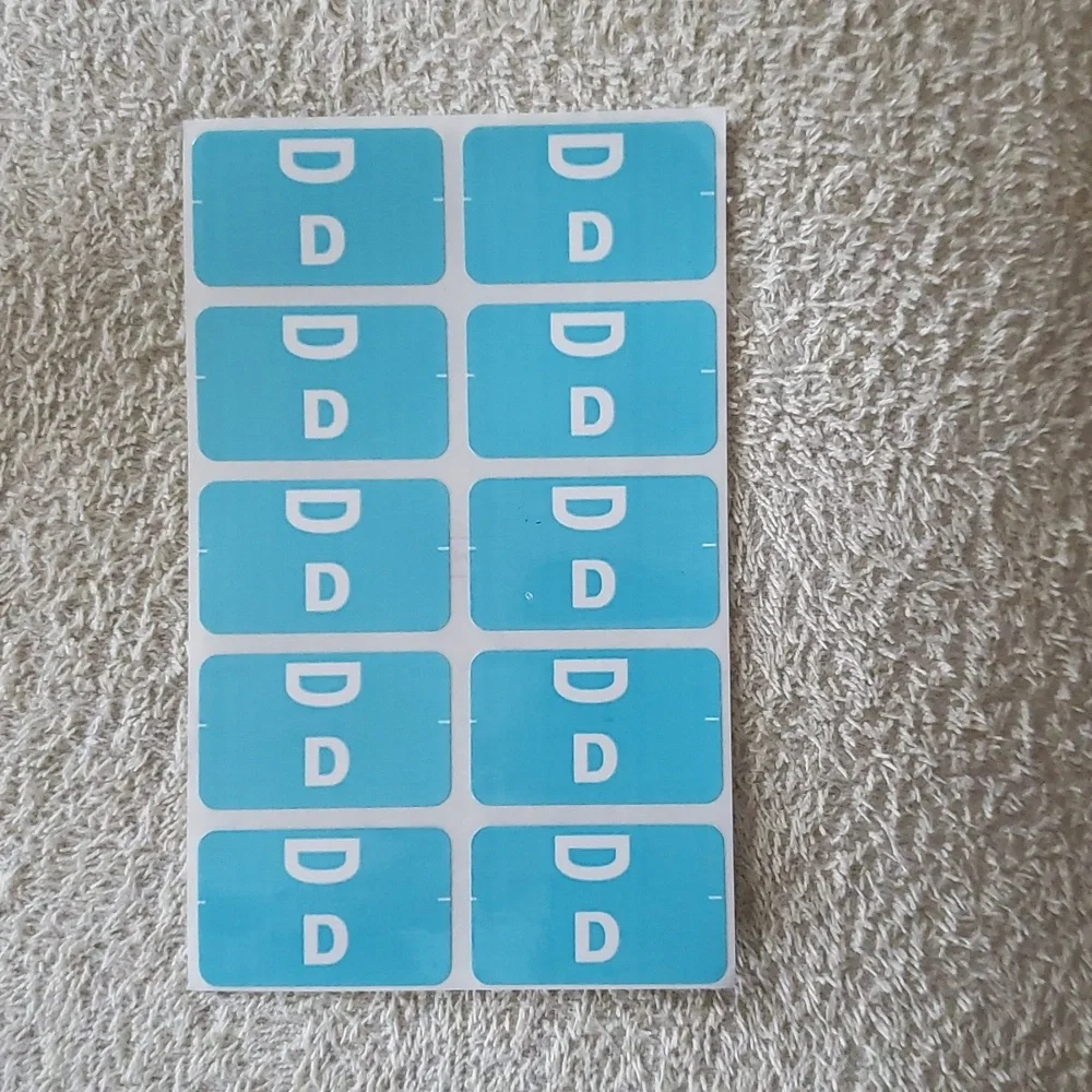New Smead Color Labels 